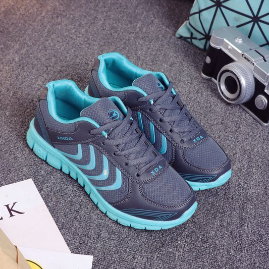 Mesh sports breathable couple casual shoes