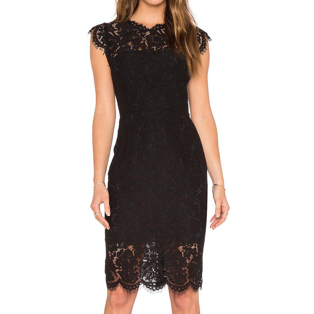 Women's Clothing European And American Solid Color Dress