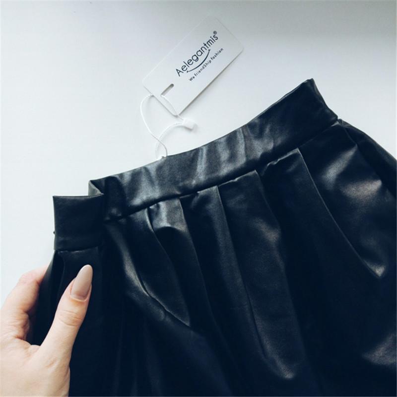 Casual Women's Spring Autumn Solid High Waist Long Pleated Maxi Skirt