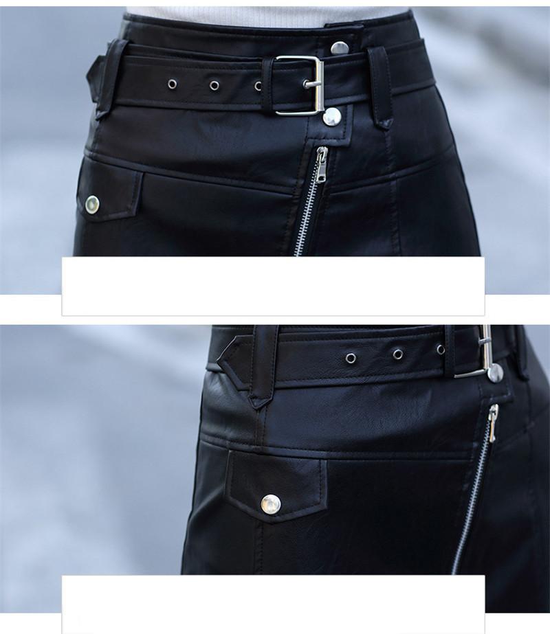 Casual Women's Spring Summer Slim A-line High Waist Mini Office Skirt