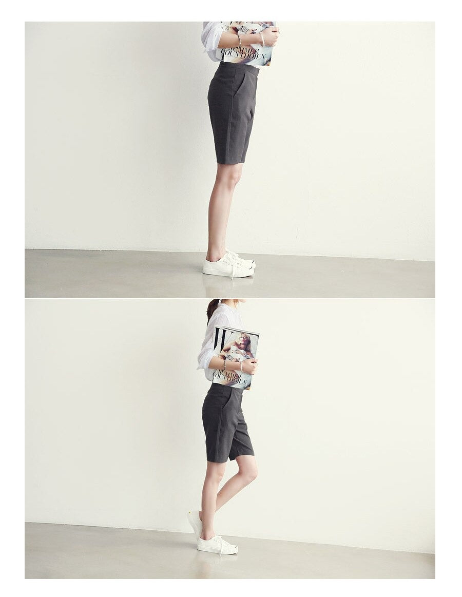 Long-Sleeved White Linen Korean Casual Female Blouse Tops for Autumn
