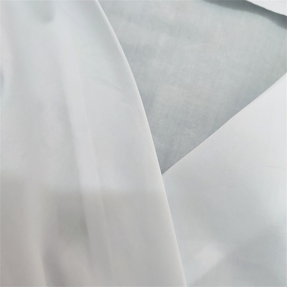 Sexy V Neck White Summer Puff Sleeved Elegant Women’s Plaid