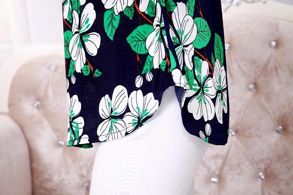 Summer Boat Anchor Printed Silk Casual Top T-Shirt for Women